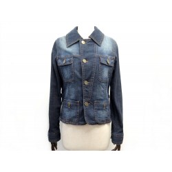 VESTE BURBERRY T40 M EN JEANS INTERIEUR AMOVIBLE GILET TARTAN JACKET 1690€