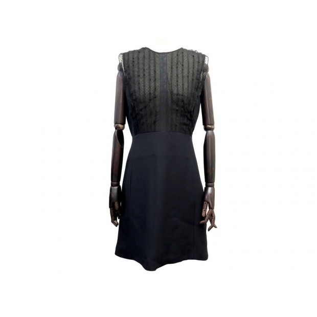 NEUF ROBE CHRISTIAN DIOR 7A21E01A1166 T 40 M EN LAINE DENTELLE LACE DRESS 3300€