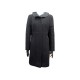 NEUF MANTEAU LOUIS VUITTON TAILLE 38 M EN LAINE NOIR NEW BLACK WOOL COAT 4050€