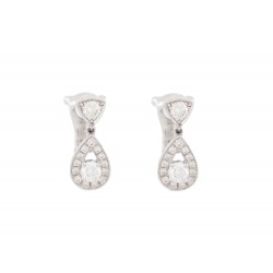 BOUCLES D'OREILLES CHAUMET JOSEPHINE AUBE PRINTANIERE OR 18K DIAMANT 6.1G 11500€