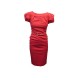 NEUF ROBE CHRISTIAN DIOR AVEC CEINTURE 2E21650C1334 XS 34 COTON NEW DRESS 3000€