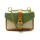 NEUF SAC A MAIN CHLOE ABY SMALL BANDOULIERE CUIR FACON CROCO ET TOILE BAG 1960€