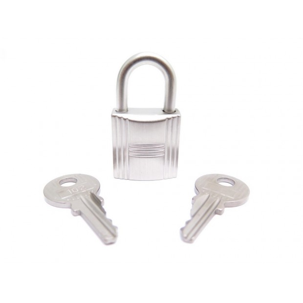 NEUF CADENAS HERMES EN ACIER PALLADIE 1