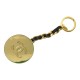 VINTAGE PORTE CLES CHANEL MEDAILLON LOGO CC DE CASTELLANE BIJOU SAC KEY HOLDER