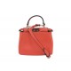 NEUF BIJOU SAC A MAIN MINIATURE FENDI PEEKABOO NANO 7AR412 CUIR CHARM BAG 950€