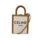 NEUF SAC A MAIN CELINE MINI CABAS VERTICAL 193302 BANDOULIERE TOILE TOTE BAG NEW