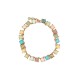 VINTAGE COLLIER CHANEL 1999 CHOKER PIERRES CABOCHONS MULTICOLORES NECKLACE