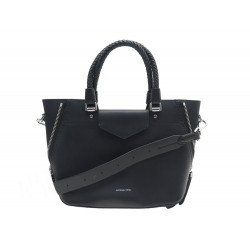 NEUF SAC A MAIN MICHAEL KORS BLAKELY 30S8SALM6L CUIR NOIR BANDOULIERE PURSE 425€