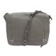 SAC A MAIN JEROME DREYFUSS IGOR CUIR GRIS BANDOULIERE GREY PURSE HAND BAG 710€