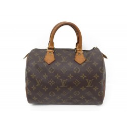 SAC A MAIN LOUIS VUITTON SPEEDY 25 M41109 TOILE MONOGRAM CANVAS HAND BAG 1300€