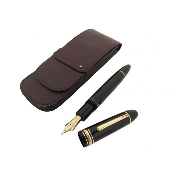 VINTAGE STYLO PLUME MONTBLANC MEISTERSTUCK 149 MB132113 PISTON + ETUI PEN 1200€