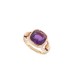 BAGUE POIRAY INDRANI GM T49 52 PIERRE AMETHYSTE EN OR ROSE 18K 5.7G RING 3700€