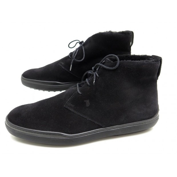 NEUF CHAUSSURES TOD'S DESERT BOOTS BOTTILLONS FOURRES 8.5 42.5 659 