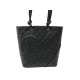 SAC A MAIN CHANEL CAMBON SHOPPING PM EN CUIR MATELASSE NOIR BLACK HAND BAG 2600€