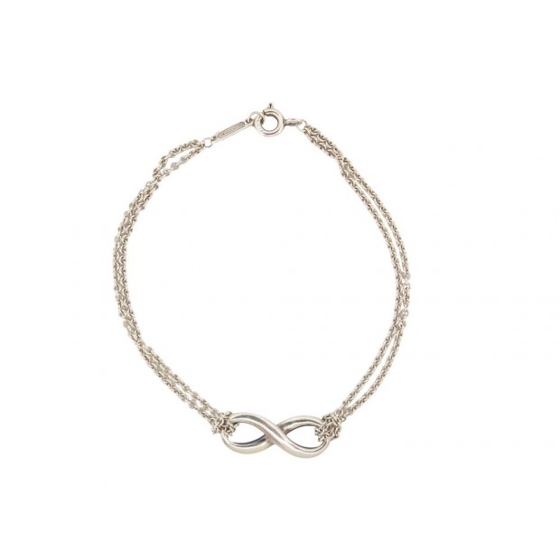 BRACELET TIFFANY & CO INFINITY 60143730 18 CM EN ARGENT MASSIF 925 BANGLE 290€