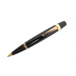 STYLO BILLE MONTBLANC BOHEME PIERRE NOIRE FUMEE RESINE RESIN BALLPOINT PEN 720€