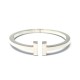 BRACELET TIFFANY & CO SQUARE T EXTRA LARGE 60012322 ARGENT 925 35.6G STRAP 2050€