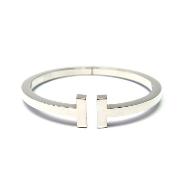 BRACELET TIFFANY & CO SQUARE T EXTRA LARGE 60012322 ARGENT 925 35.6G STRAP 2050€