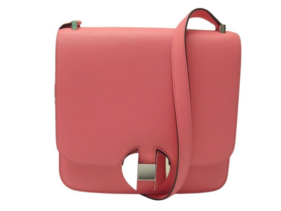 sac a main hermes 2002 20 cuir evercolor rose