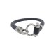 BRACELET OMEGA AQUA SAILING B34STA0509703 23 CM XL CAOUTCHOUC STRAP BANGLE 360€