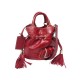 SAC A MAIN LANCEL PREMIER FLIRT PM A04652 CUIR FACON CROCO HAND BAG PURSE 795€