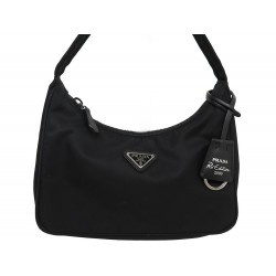 SAC A MAIN PRADA MINI RE-EDITION 2000 NYLON 1NE515 NOIR BLACK HANDBAG PURSE 920€