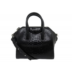 NEUF SAC A MAIN GIVENCHY ANTIGONA MINI EN CUIR DE PYTHON BANDOULIERE PURSE 3500€