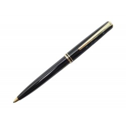 NEUF VINTAGE STYLO MONTBLANC BILLE CLASSIC RESINE RESIN NOIR BALLPOINT PEN 395€