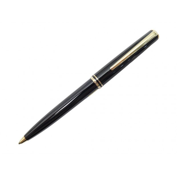 NEUF VINTAGE STYLO MONTBLANC BILLE CLASSIC RESINE RESIN NOIR BALLPOINT PEN 395€