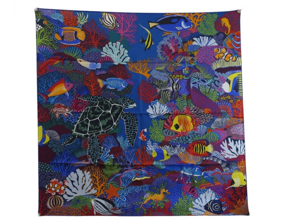 foulard hermes under the waves alice shirley