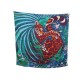 FOULARD HERMES JAGUAR QUETZAL 100S08H003168S SOIE CARRE 90CM SHIRLEY SCARF SILK