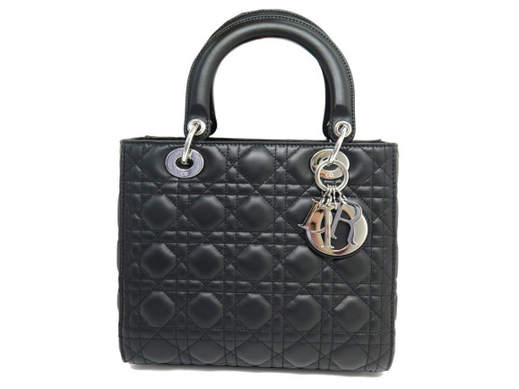 sac a main christian dior lady medium en cuir