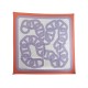 NEUF FOULARD HERMES CIRCUIT 24 FAUBOURG EMERY CARRE 90 EN SOIE SILK SCARF 495€