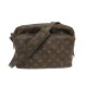 VINTAGE SAC A MAIN LOUIS VUITTON NIL MESSENGER EN TOILE MONOGRAM HAND BAG PURSE