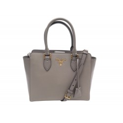 NEUF SAC A MAIN PRADA CONVERTIBLE OPEN TOTE VERNICE CUIR SAFFIANO HAND BAG 2000€