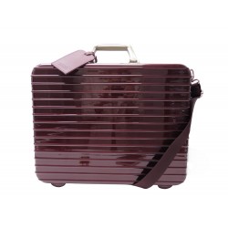 NEUF VALISE RIMOWA LIMBO ATTACHE CASE 881093400 BANDOULIERE ROUGE CARMONA 1000€