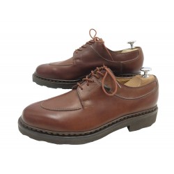 CHAUSSURES PARABOOT DERBY AVIGNON 7.5 41.5 DEMI CHASSE CUIR LEATHER SHOES 430€