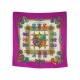 FOULARD HERMES LES RUBANS DU CHEVAL JOHACHIM METZ CARRE 90 SOIE SILK SCARF 495€