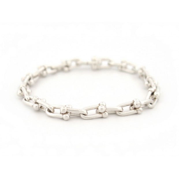 BRACELET TIFFANY & CO MAILLONS SMALL 60153085 18 EN ARGENT + BOITE SILVER 1200€