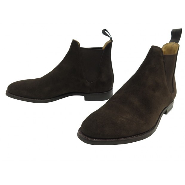 NEUF CHAUSSURES CROCKETT & JONES CHELSEA 8 25887 BOTTINES 7E 41 BOOTS SHOES 590€