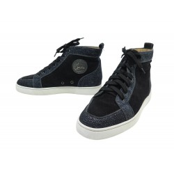 CHAUSSURES CHRISTIAN LOUBOUTIN LOUIS 42 SNEAKERS DAIM CUIR SUEDE SHOES 795€