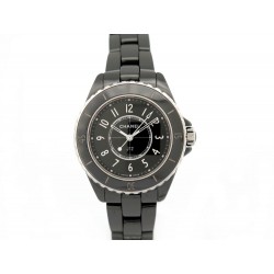 MONTRE CHANEL J12 H5695 INTENSE BLACK 33MM CERAMIQUE NOIRE + BOITE WATCH 5480€