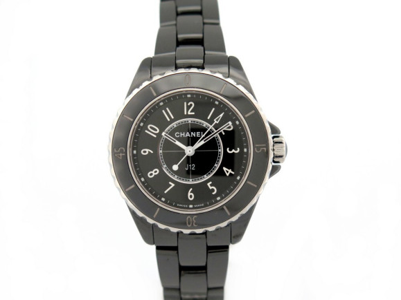 montre chanel j12 h5695 intense black 33mm ceramique