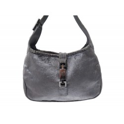 VINTAGE SAC A MAIN GUCCI MINI JACKIE VELOURS ANTHRACITE 0050775 HAND BAG 3700€