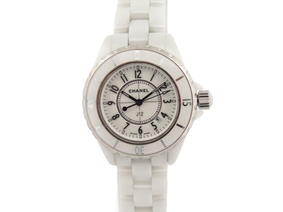 montre chanel j12 h0968 33 mm en ceramique blanche