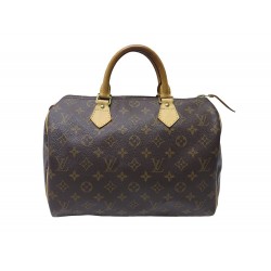 SAC A MAIN LOUIS VUITTON SPEEDY 30 EN TOILE MONOGRAM M41108 HAND BAG PURSE 1430€