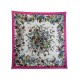 NEUF FOULARD CHRISTIAN DIOR MEXICO D-MILLEFIORI 15MI090I611 SOIE CARRE 90 490€