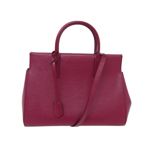 SAC A MAIN LOUIS VUITTON MARLY CUIR EPI FUSHIA M94615 BANDOULIERE HAND BAG 2590€