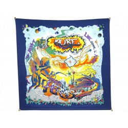 NEUF FOULARD HERMES AUBE LIBRE COMME L'ANGE ZOE PAUWELS SOIE + BOITE SCARF