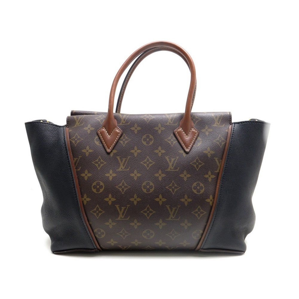 sac a main louis vuitton tote w pm toile monogram cuir